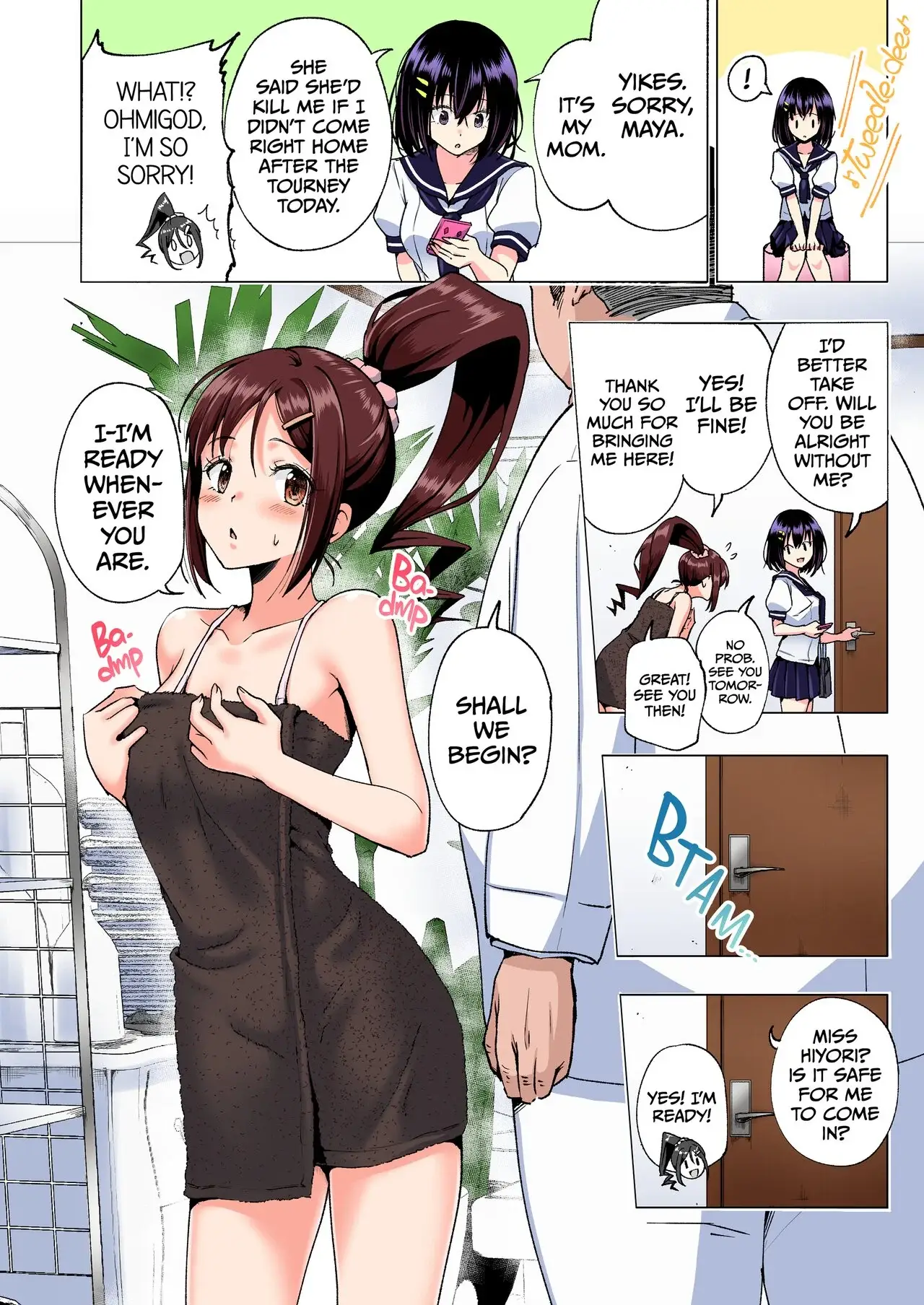 This Volleyball Girl got Spiked with a Sensual Massage Chapter 1 page 19 - 