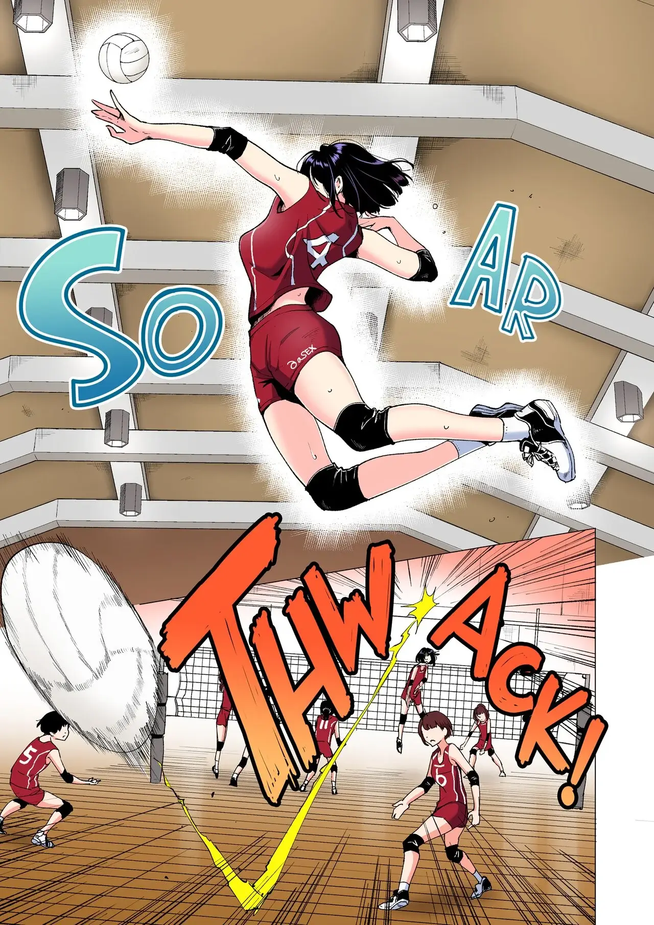 This Volleyball Girl got Spiked with a Sensual Massage Chapter 1 page 8 - 