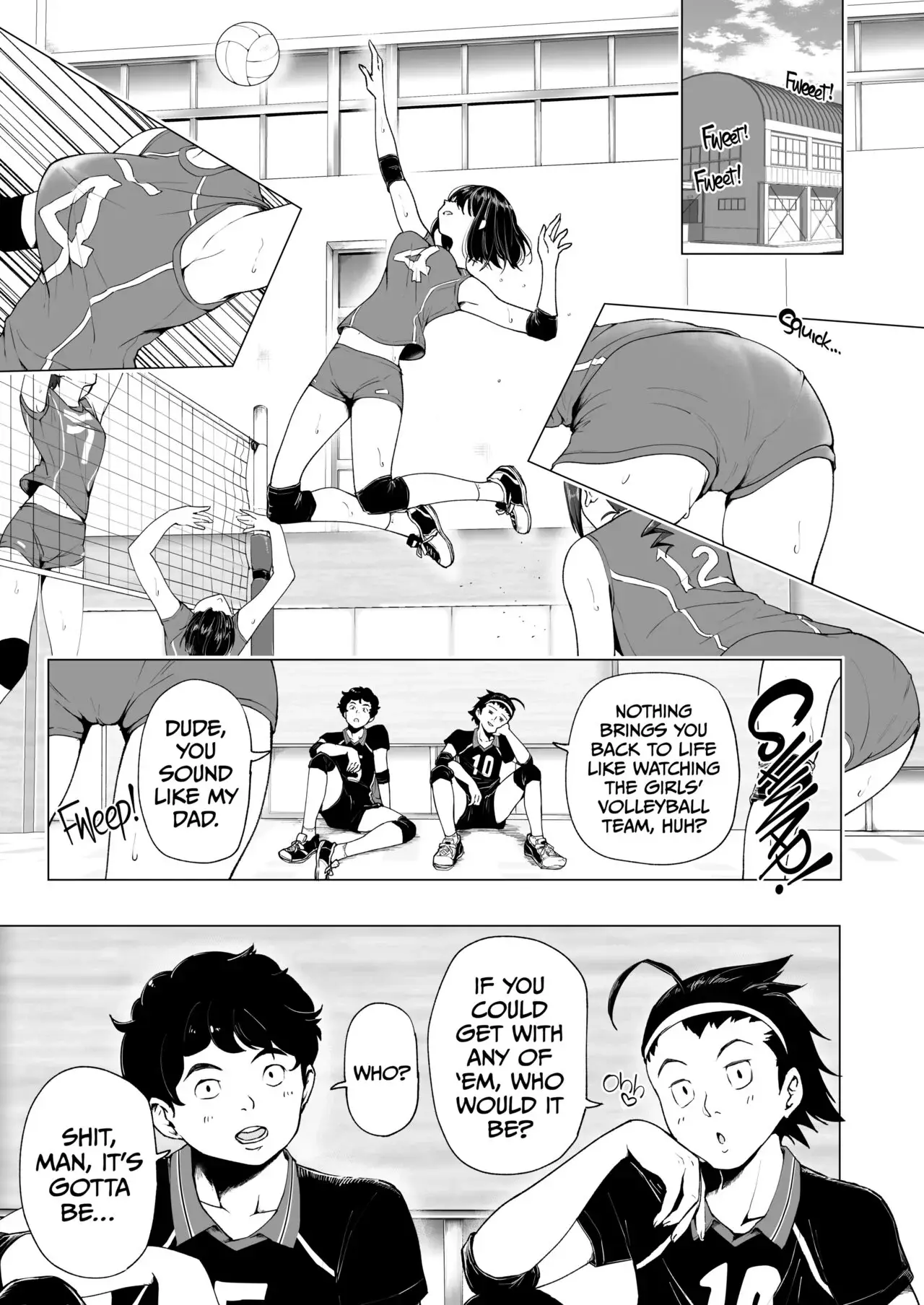 This Volleyball Girl got Spiked with a Sensual Massage Chapter 2 page 58 - 