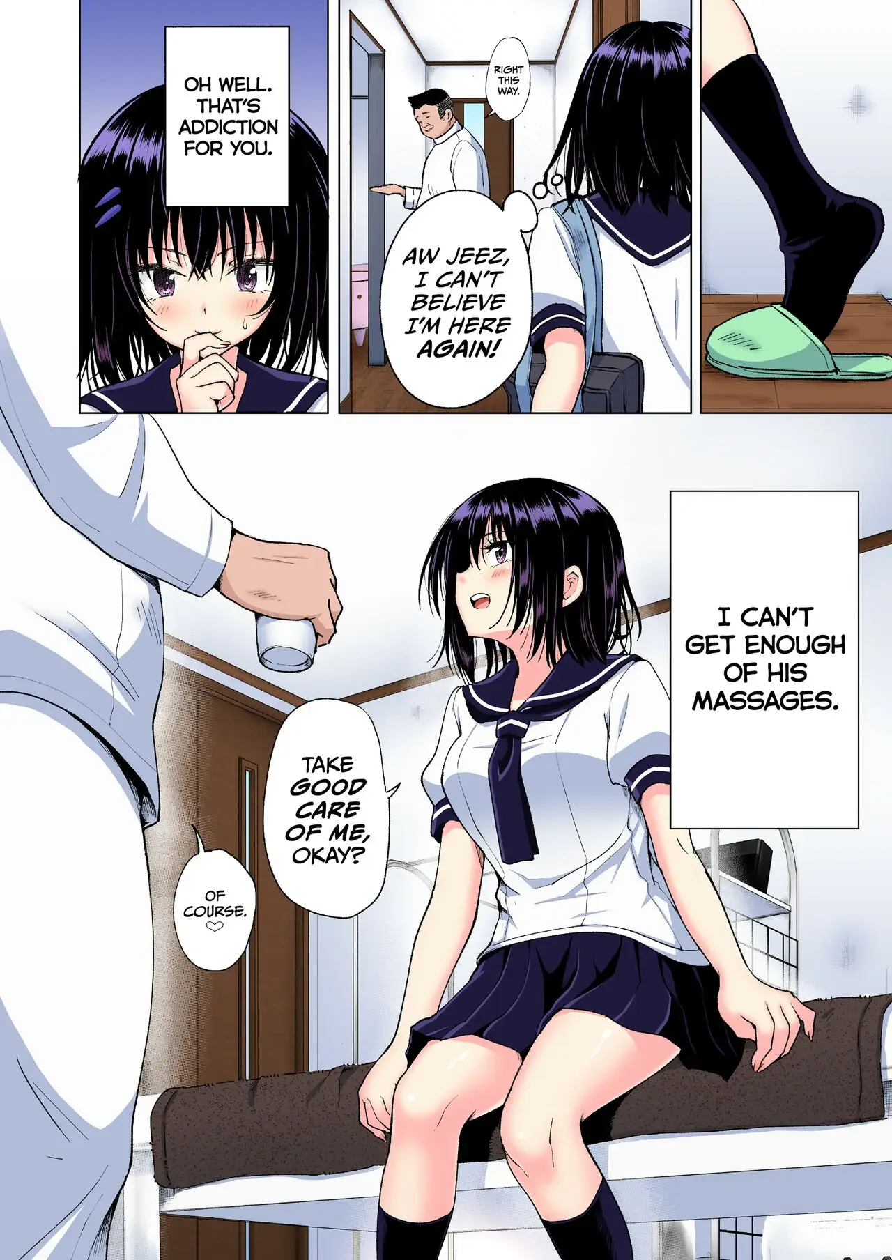 This Volleyball Girl got Spiked with a Sensual Massage Chapter 2 page 9 - 