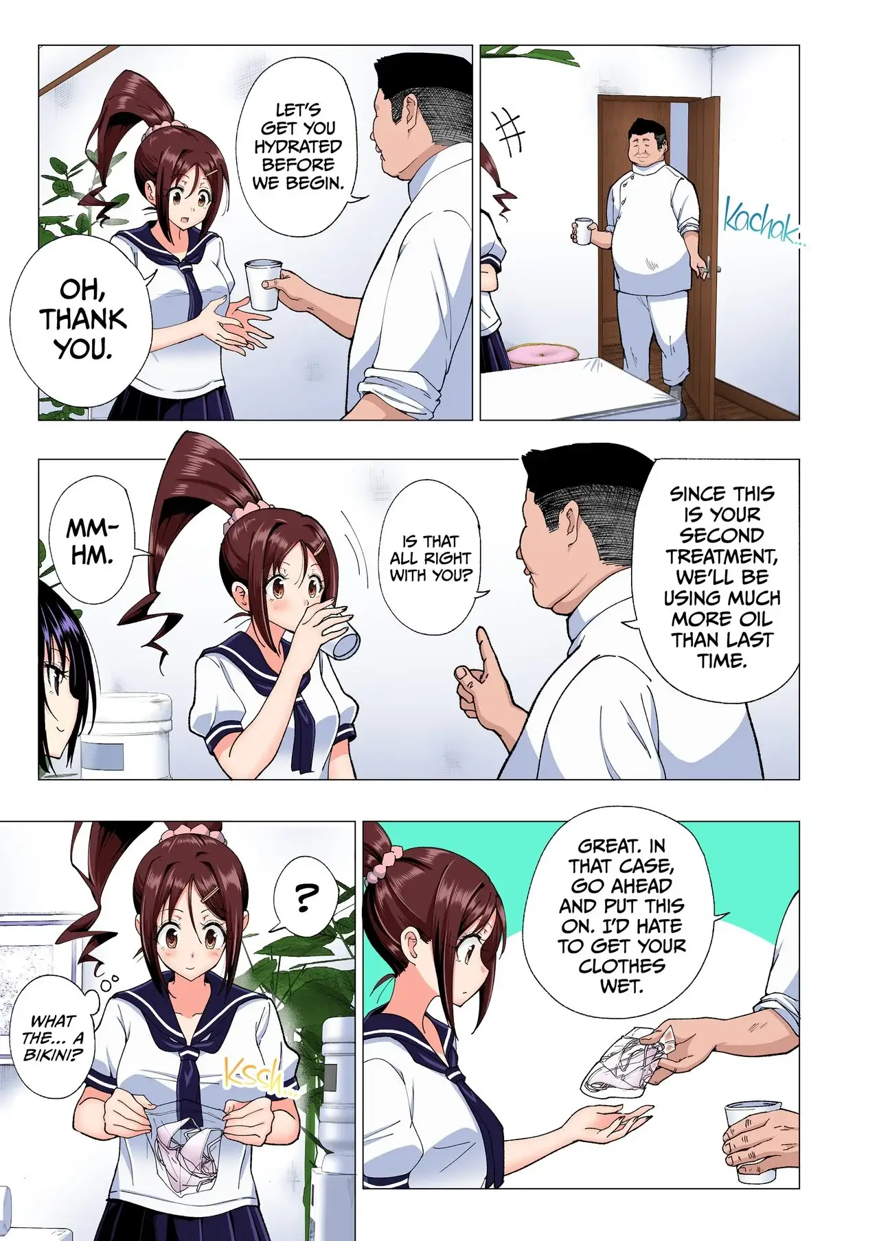This Volleyball Girl got Spiked with a Sensual Massage Chapter 3 page 12 - 