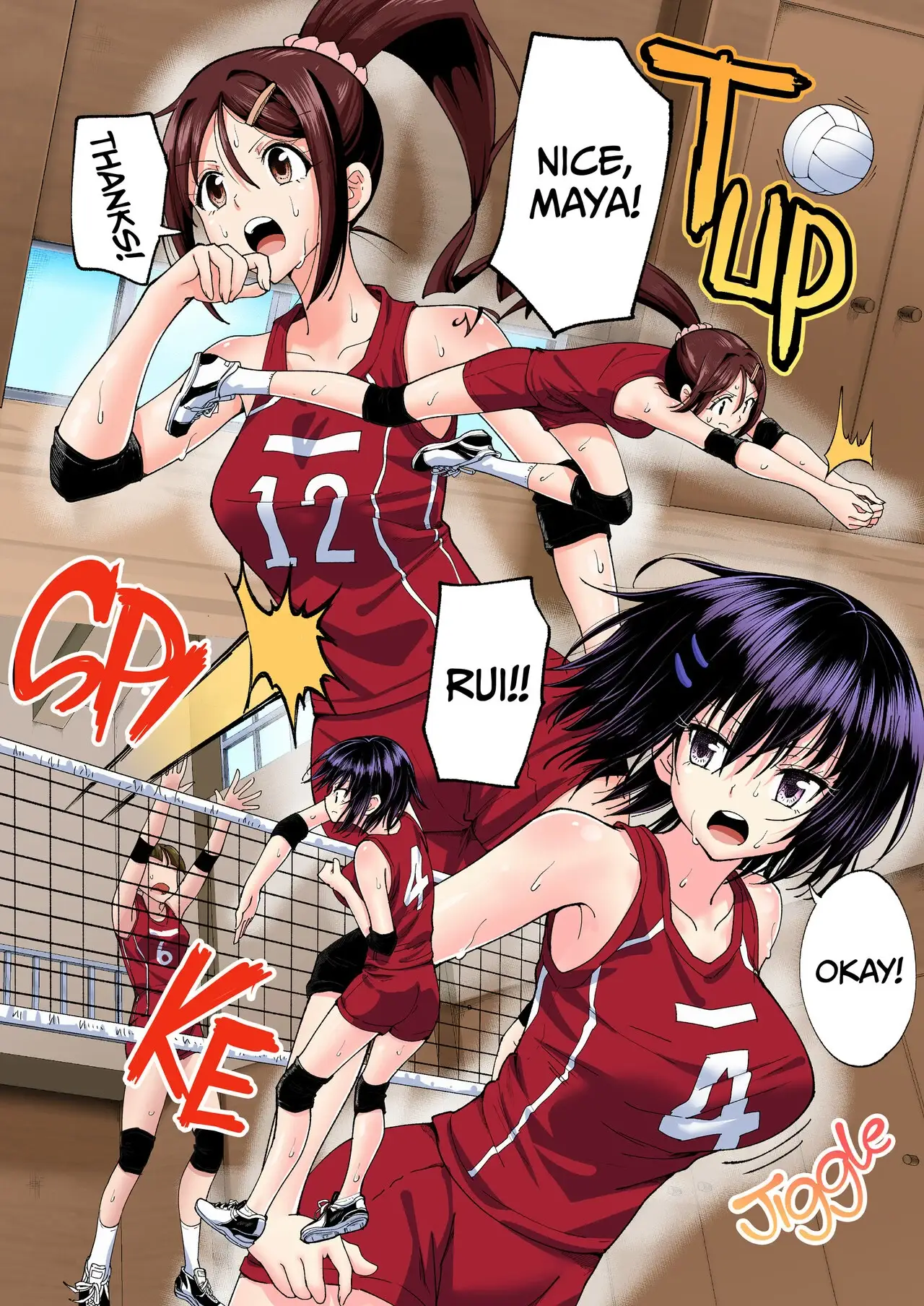 This Volleyball Girl got Spiked with a Sensual Massage Chapter 3 page 49 - 