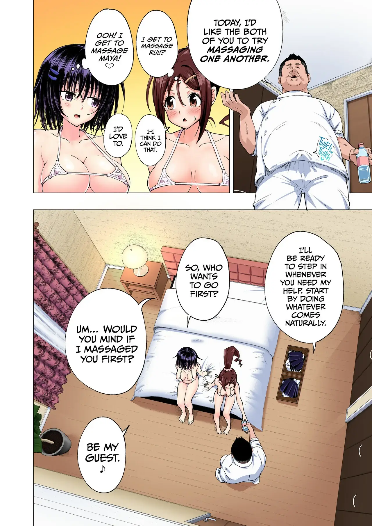 This Volleyball Girl got Spiked with a Sensual Massage Chapter 3 page 53 - 
