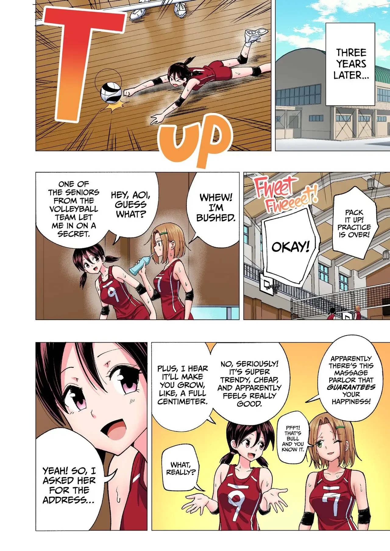 This Volleyball Girl got Spiked with a Sensual Massage Chapter 3 page 79 - 