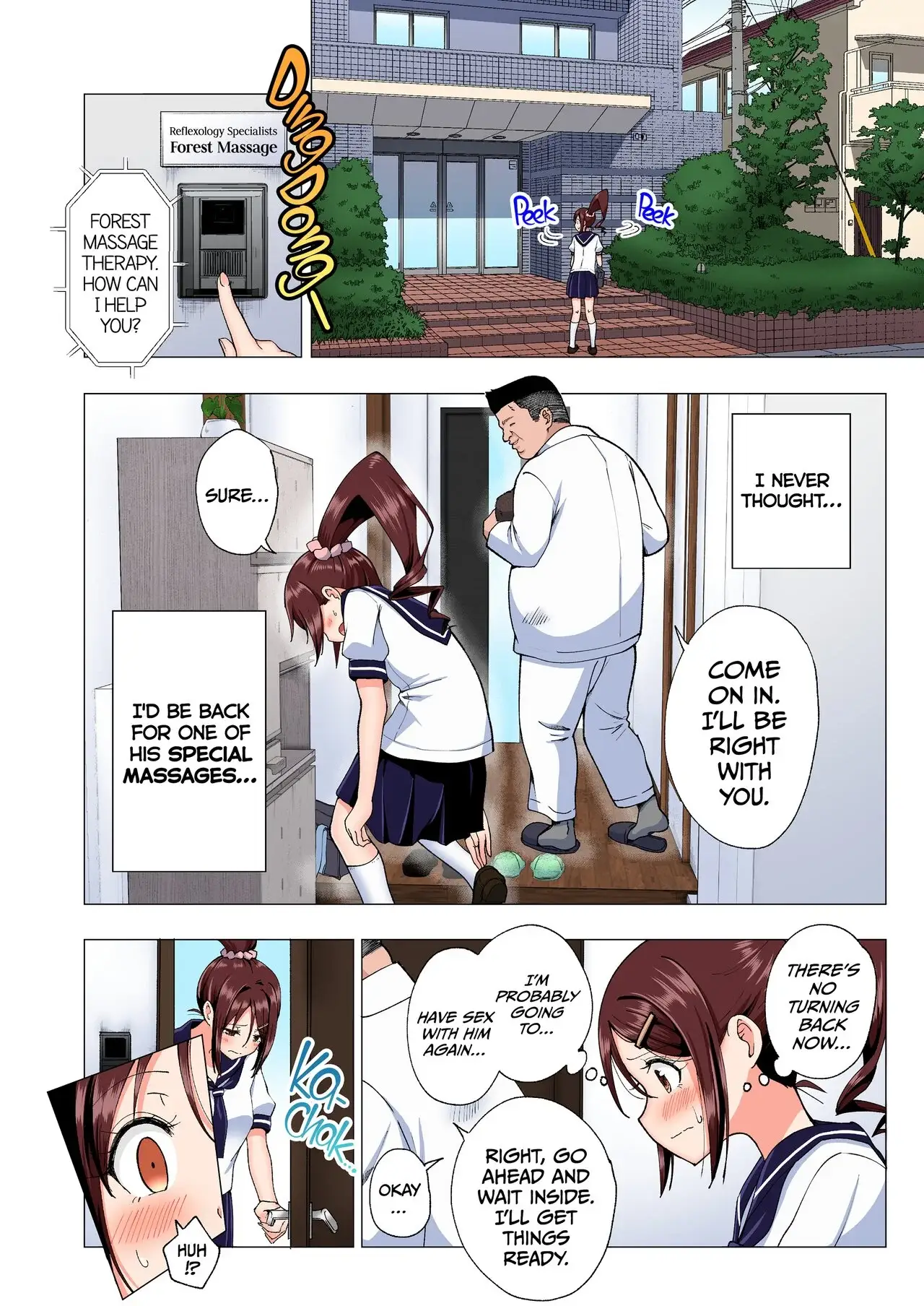 This Volleyball Girl got Spiked with a Sensual Massage Chapter 3 page 9 - 