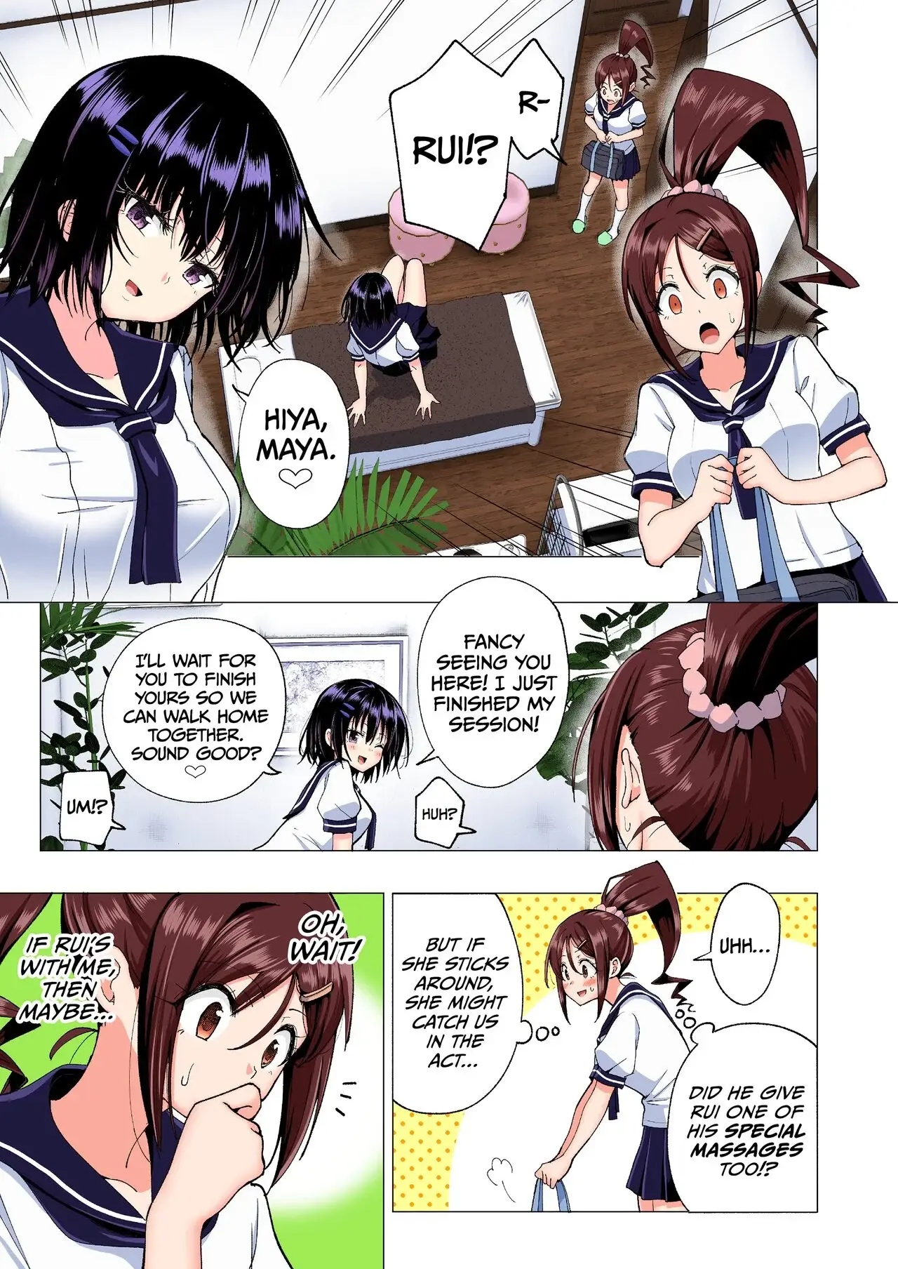This Volleyball Girl got Spiked with a Sensual Massage Chapter 3 page 10 - 