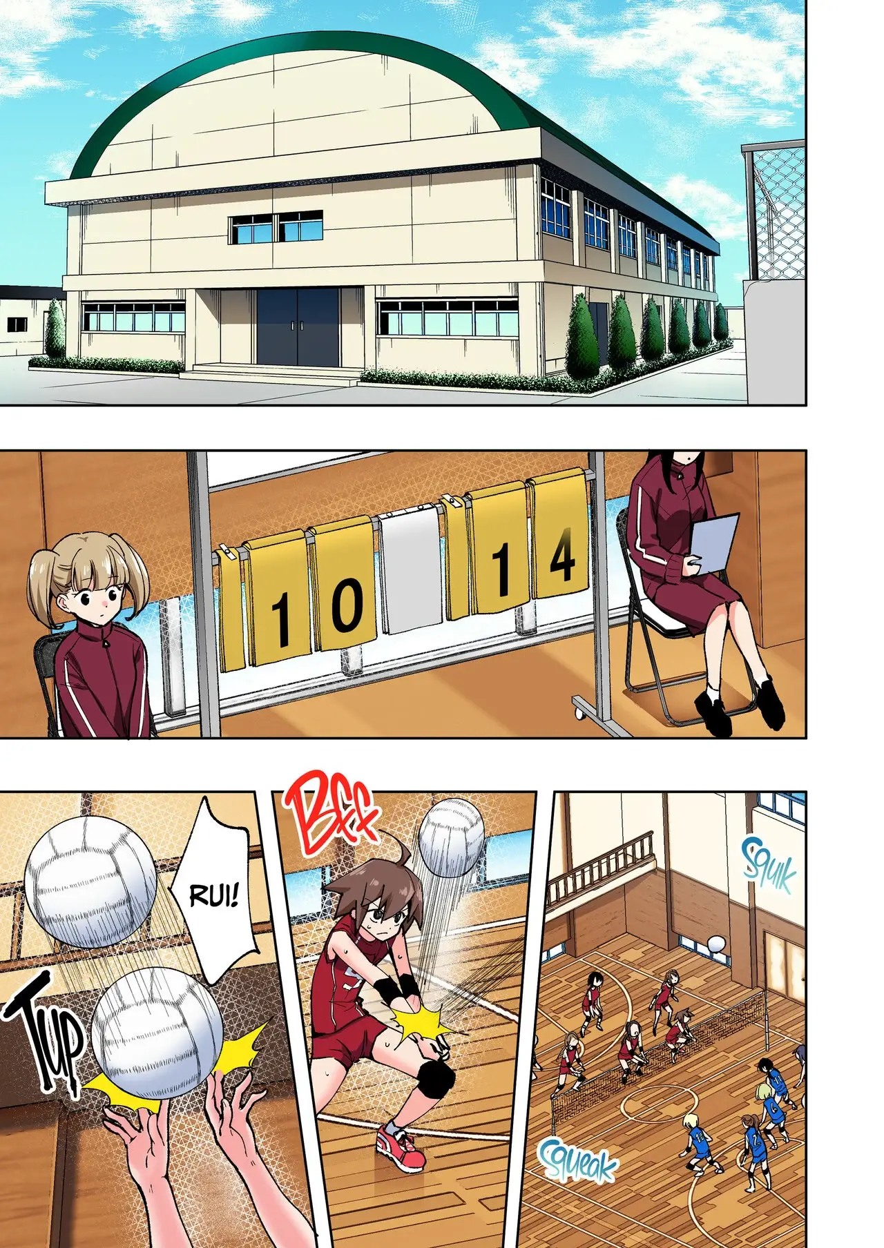 This Volleyball Girl got Spiked with a Sensual Massage Chapter 4 page 57 - 