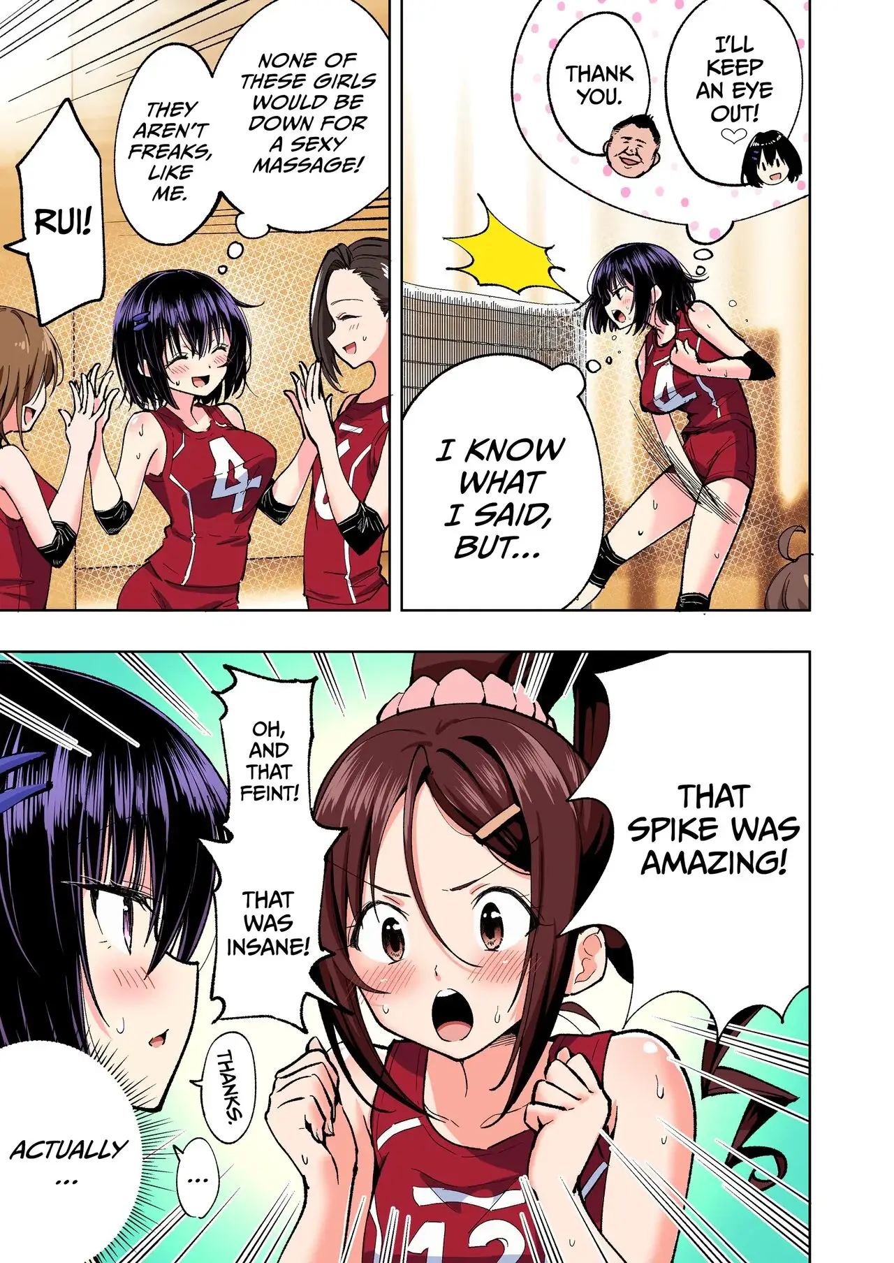 This Volleyball Girl got Spiked with a Sensual Massage Chapter 4 page 59 - 