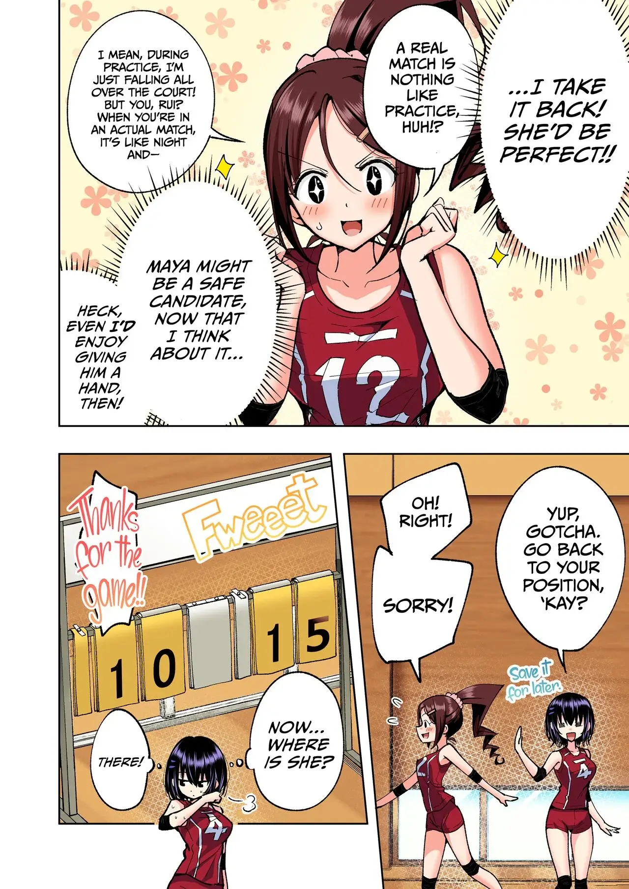 This Volleyball Girl got Spiked with a Sensual Massage Chapter 4 page 60 - 