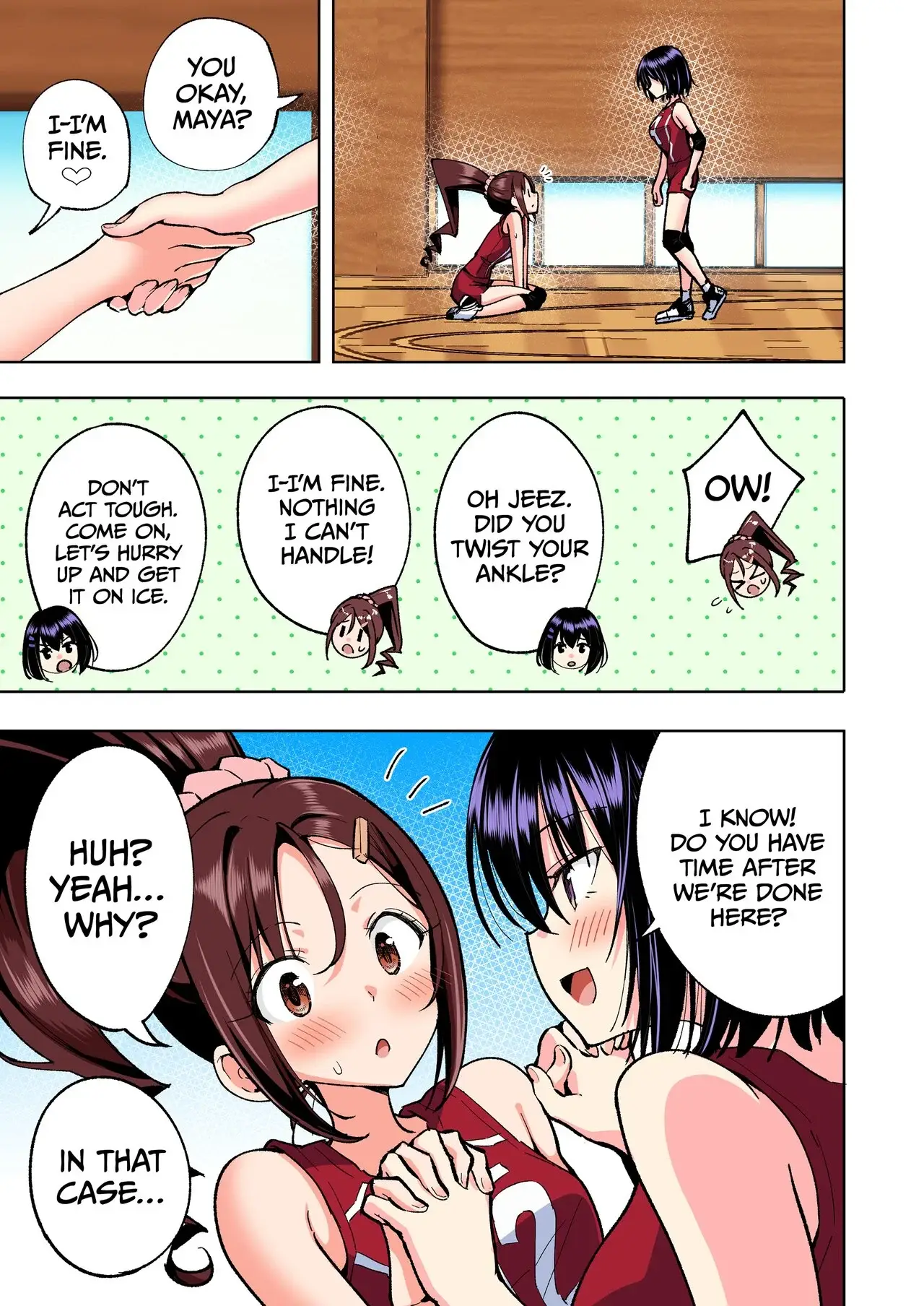 This Volleyball Girl got Spiked with a Sensual Massage Chapter 4 page 61 - 