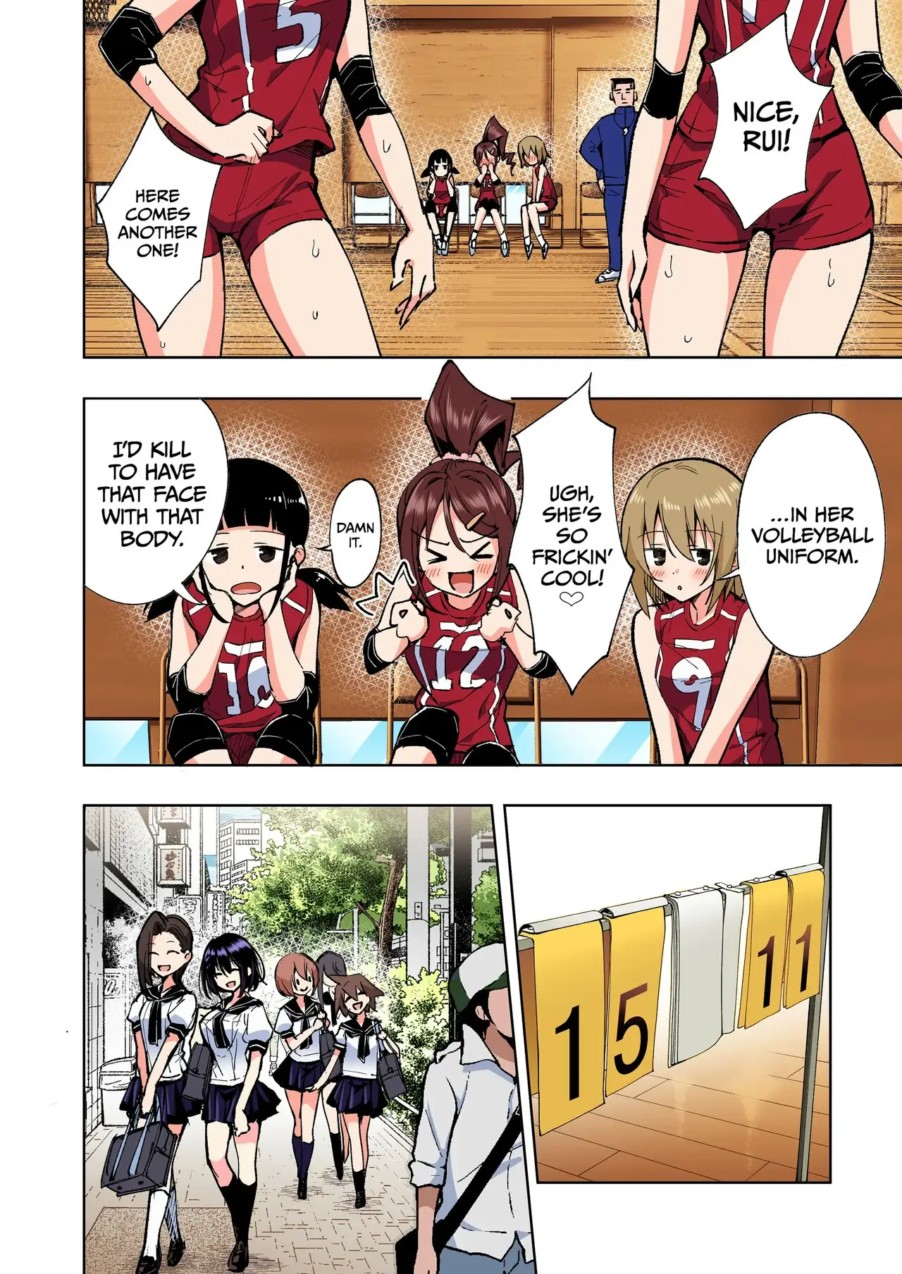 This Volleyball Girl got Spiked with a Sensual Massage Chapter 4 page 8 - 