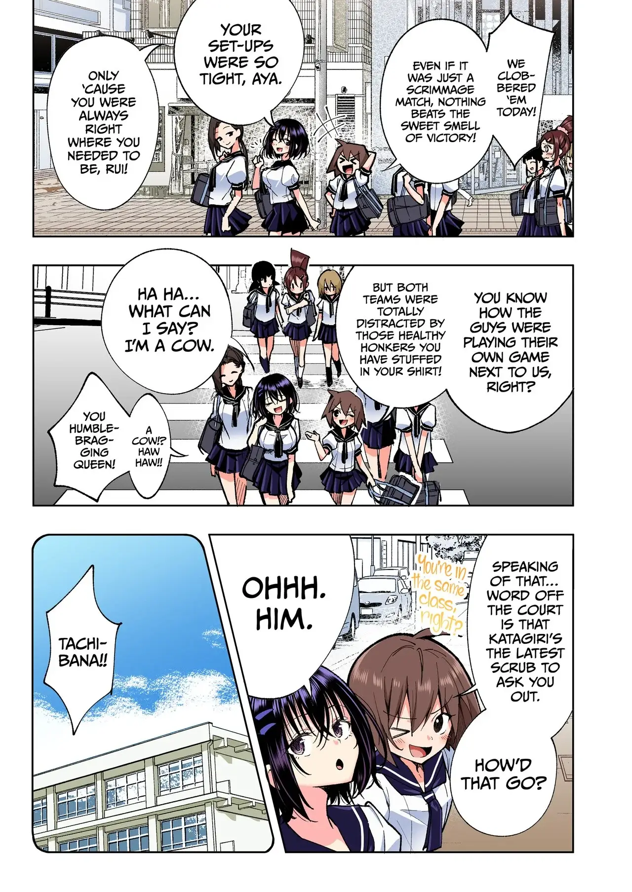 This Volleyball Girl got Spiked with a Sensual Massage Chapter 4 page 9 - 