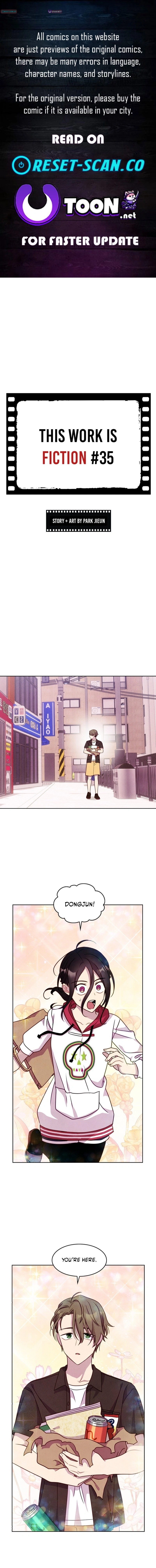 This Work is Fiction Chapter 35 page 1 - 