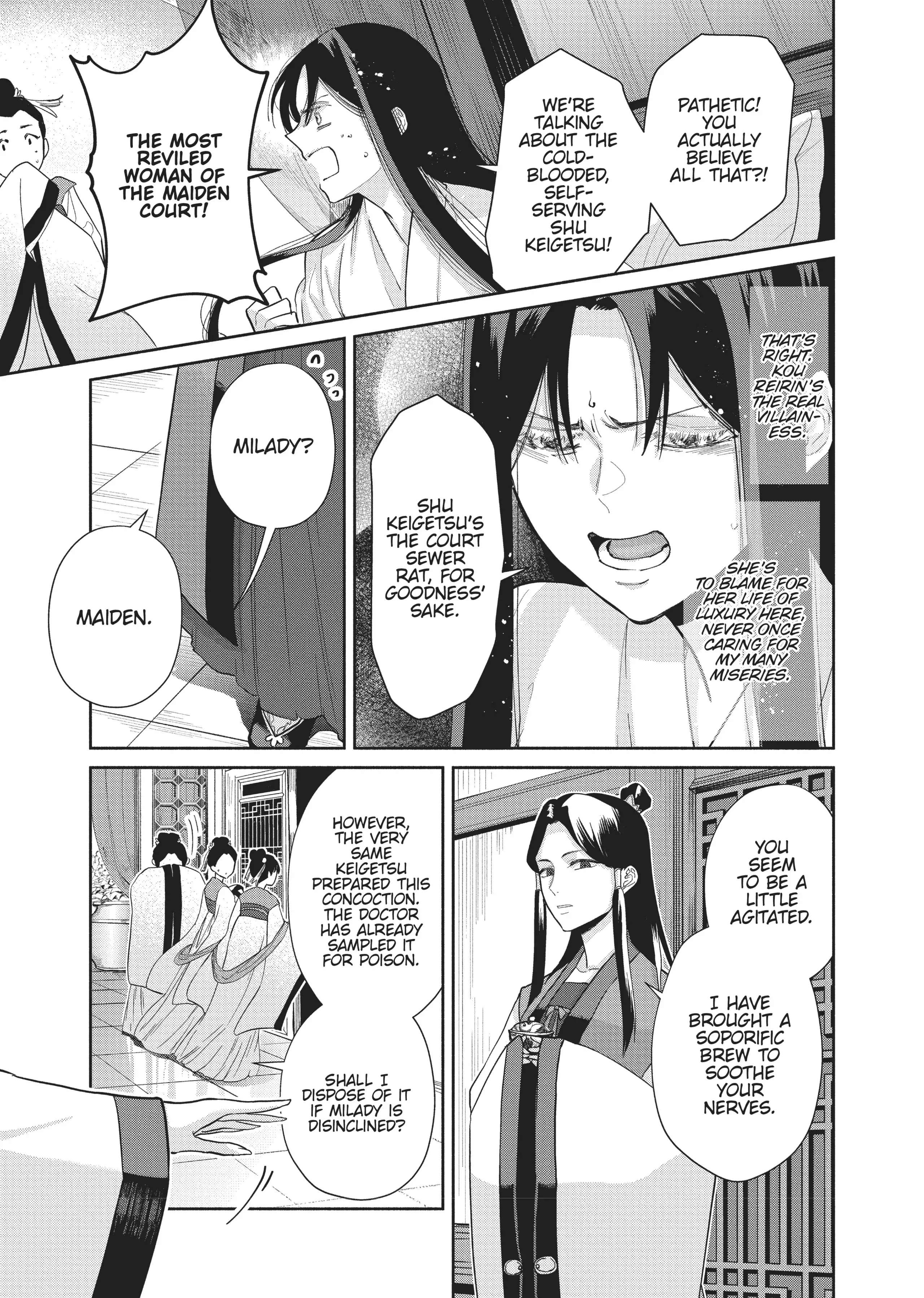 Though I am an Inept Villainess ~Tale of the Butterfly-Rat Swap in the Maiden Court~ Chapter 11 page 14 - 