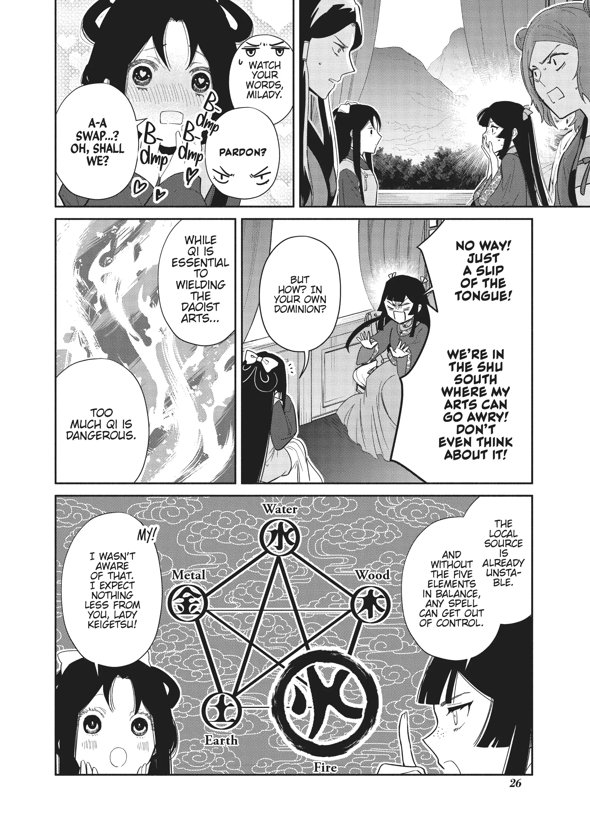 Though I am an Inept Villainess ~Tale of the Butterfly-Rat Swap in the Maiden Court~ Chapter 21 page 26 - 