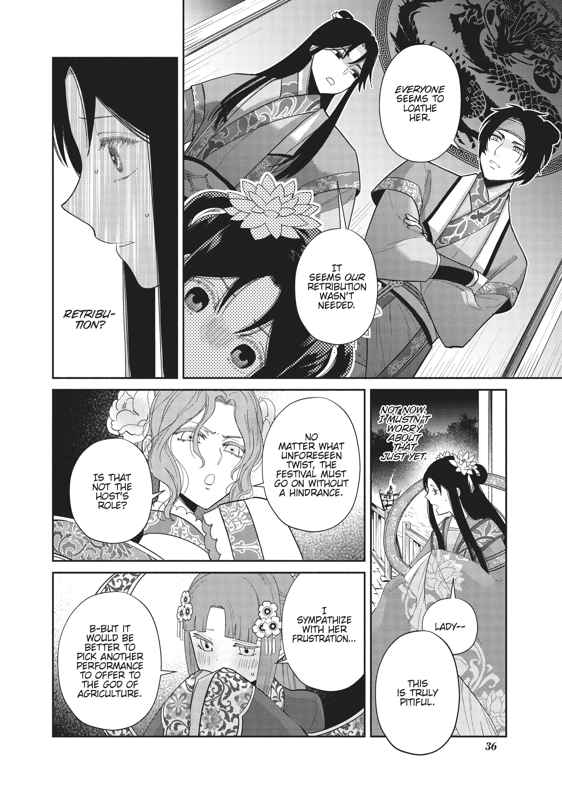 Though I am an Inept Villainess ~Tale of the Butterfly-Rat Swap in the Maiden Court~ Chapter 21 page 36 - 