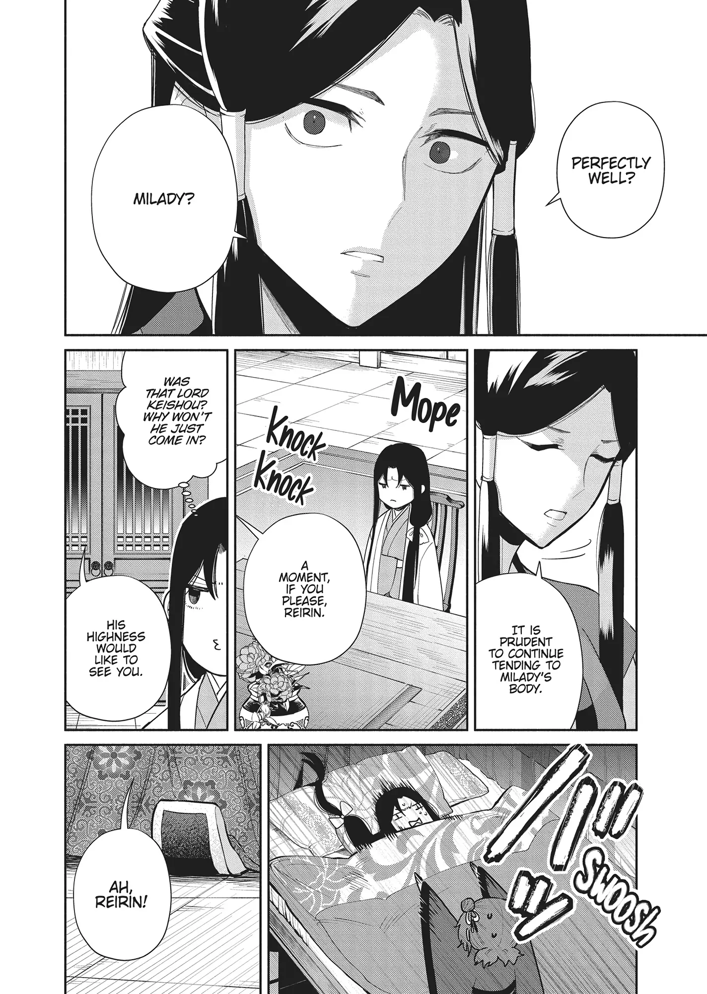 Though I am an Inept Villainess ~Tale of the Butterfly-Rat Swap in the Maiden Court~ Chapter 26 page 4 - 
