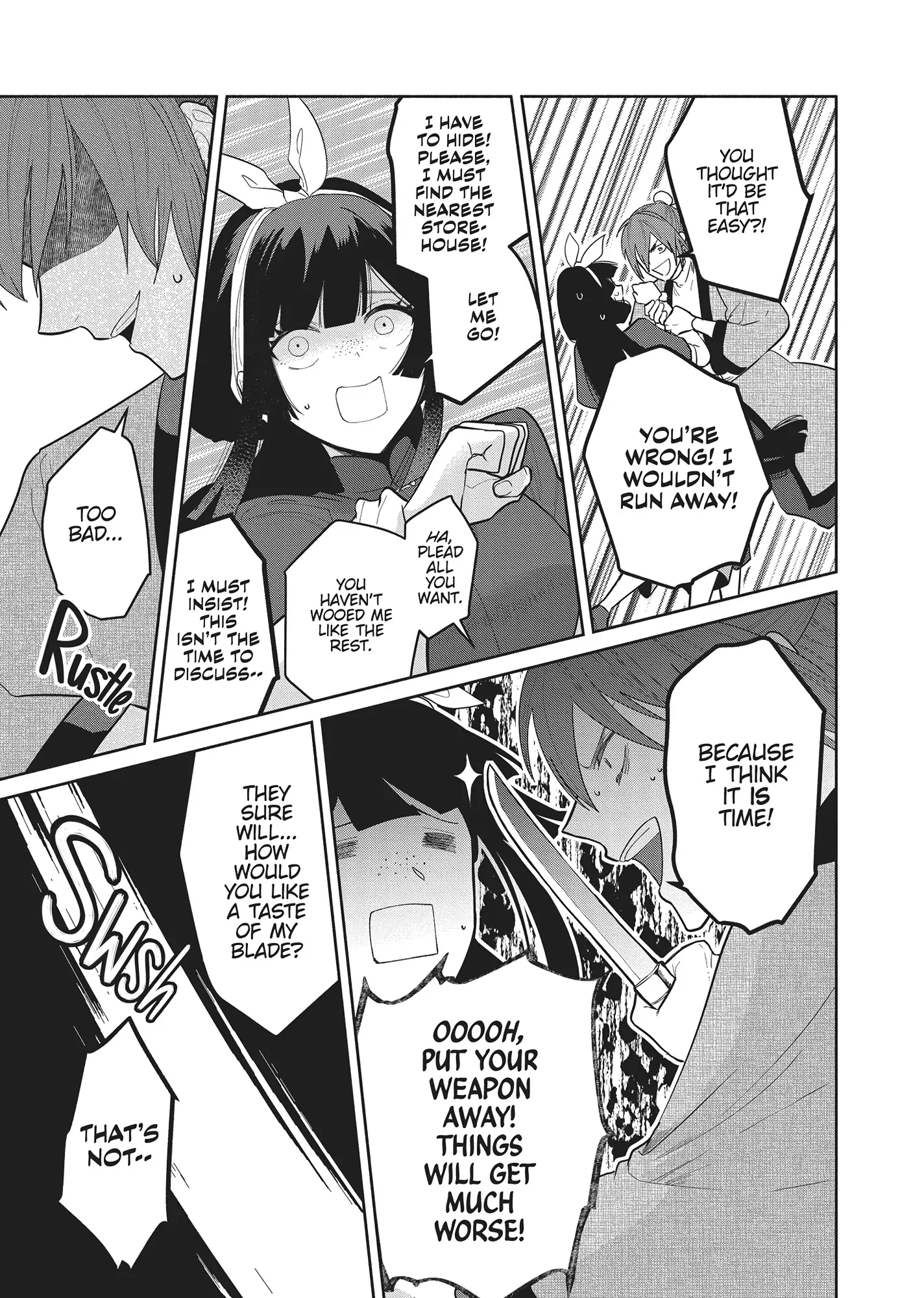 Though I am an Inept Villainess ~Tale of the Butterfly-Rat Swap in the Maiden Court~ Chapter 27 page 6 - 