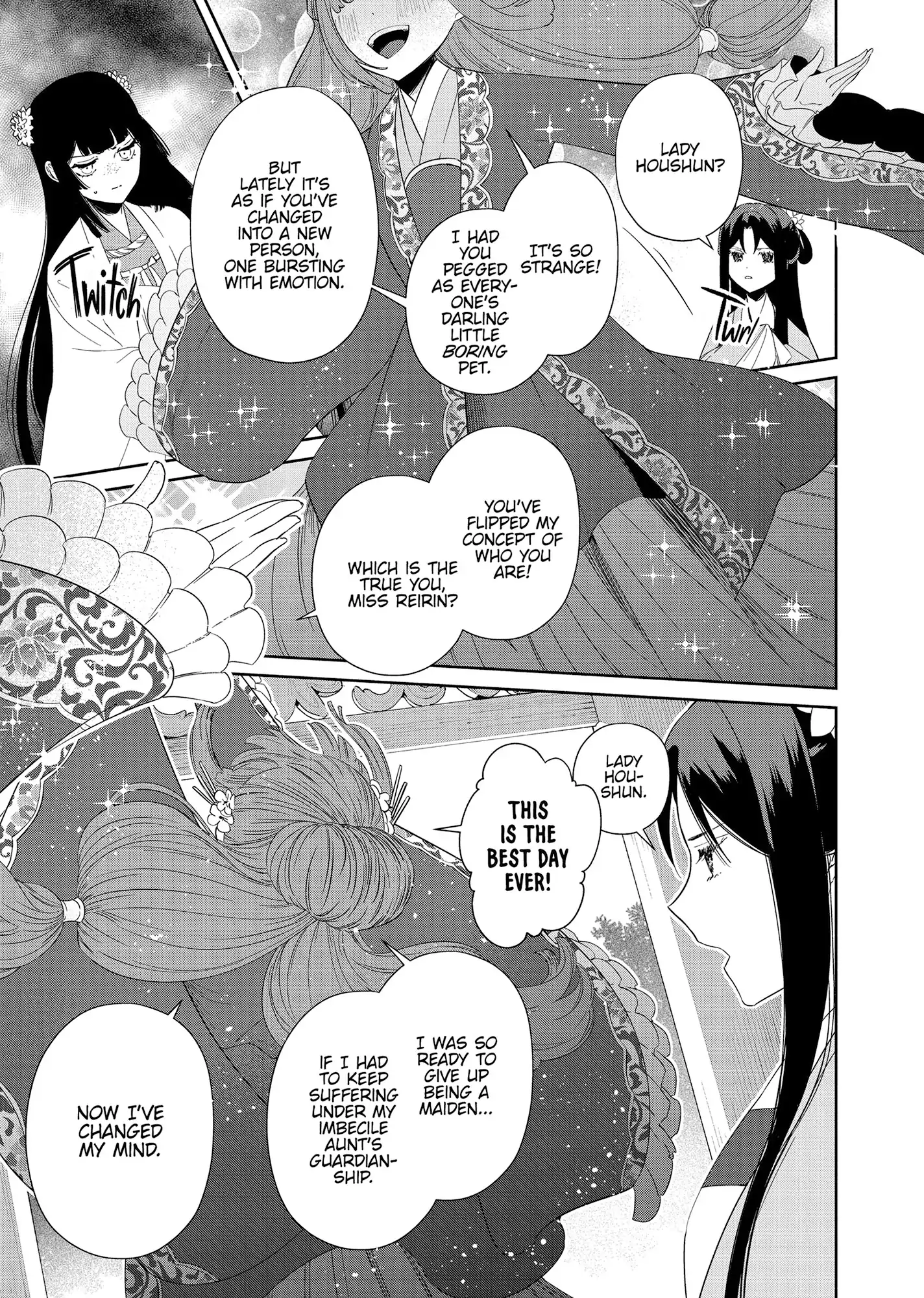 Though I am an Inept Villainess ~Tale of the Butterfly-Rat Swap in the Maiden Court~ Chapter 40 page 29 - 