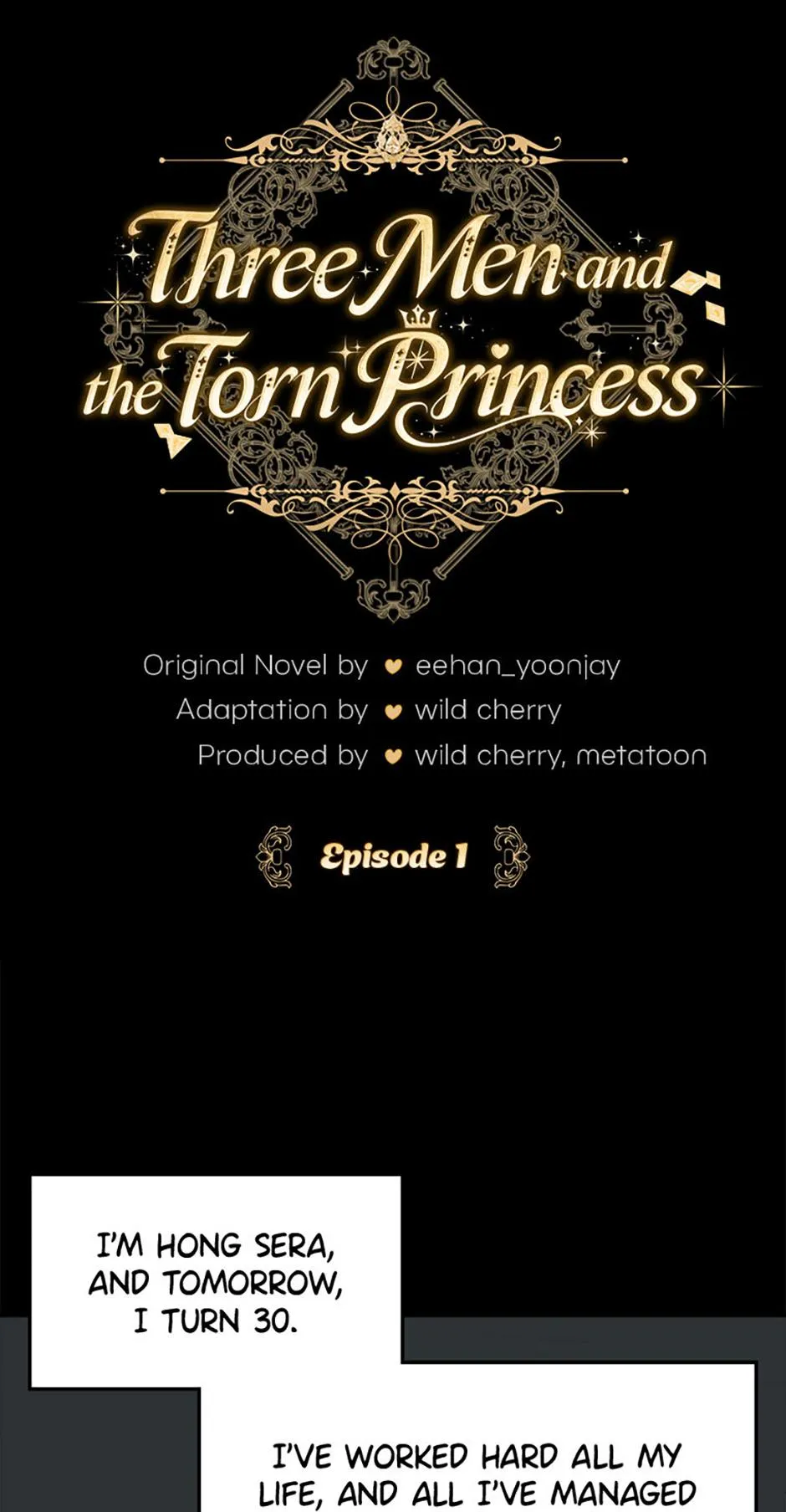 Three men and the thorn princess Chapter 1 page 1 - 