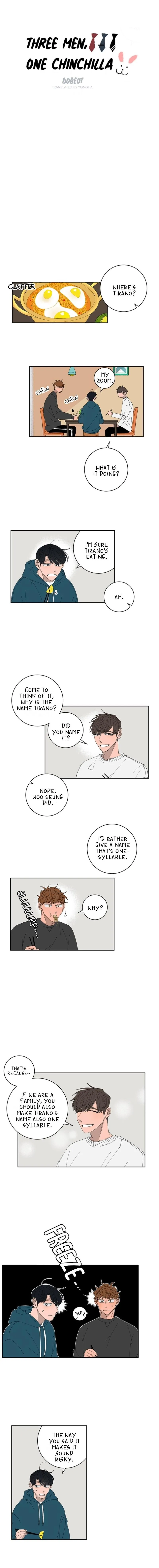 Three Men, One Chinchilla Chapter 11 page 6 - 