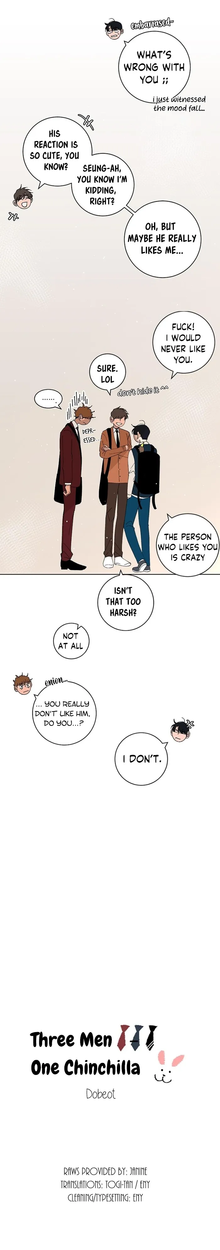 Three Men, One Chinchilla Chapter 16 page 6 - 