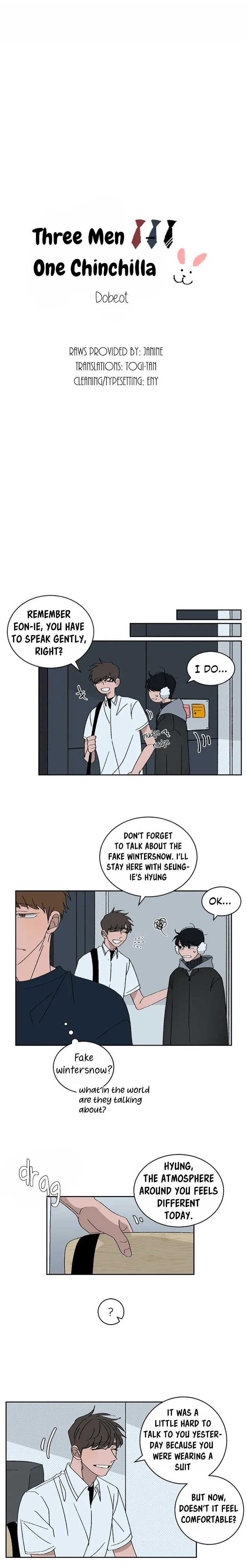 Three Men, One Chinchilla Chapter 32 page 1 - 