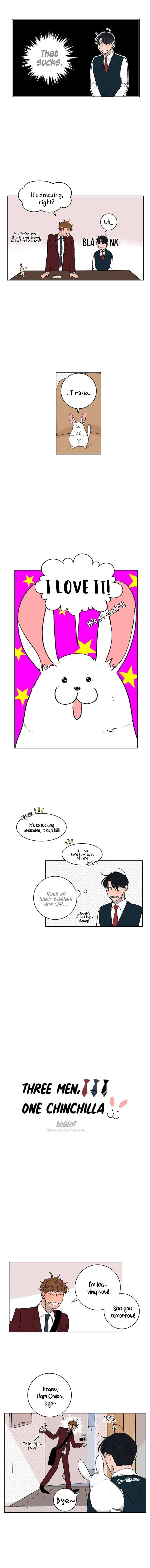 Three Men, One Chinchilla Chapter 6 page 3 - 