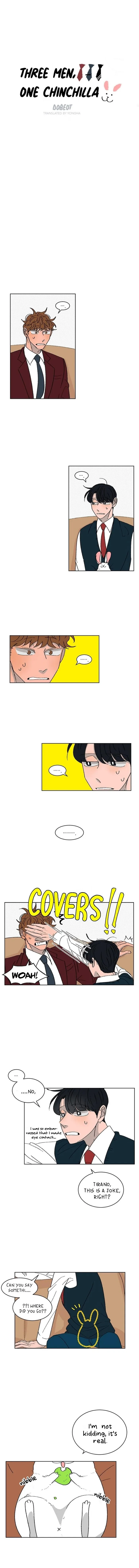 Three Men, One Chinchilla Chapter 9 page 1 - 