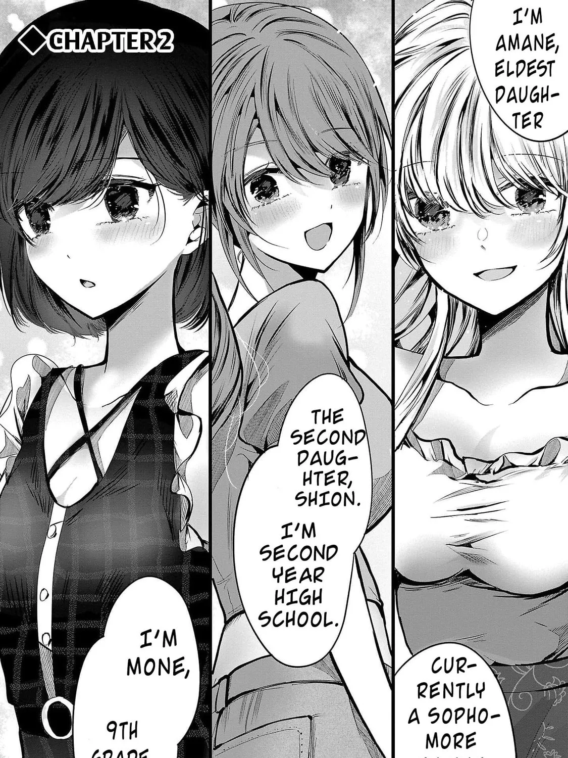 Three Sisters in Love with You Chapter 2 page 1 - 