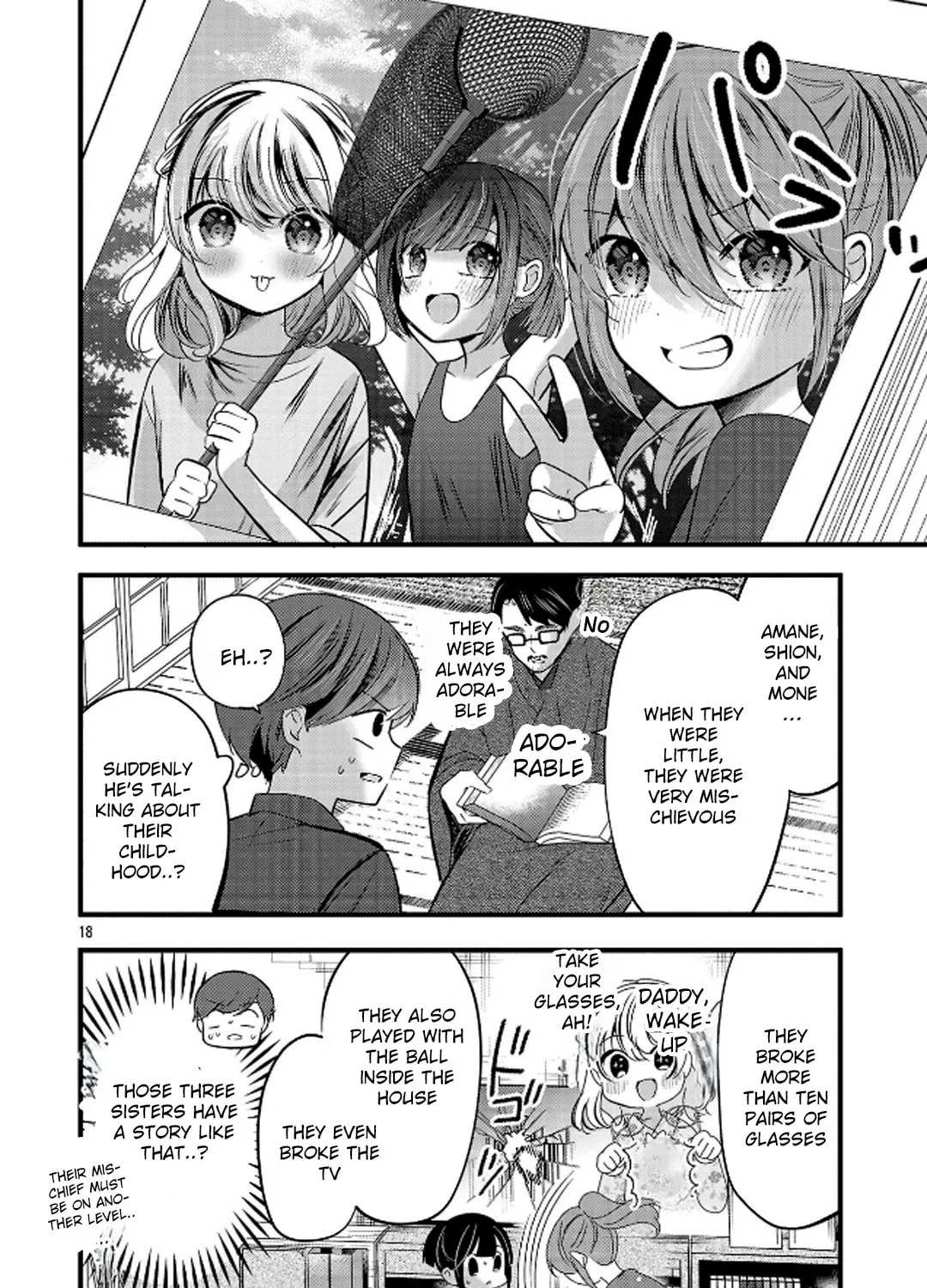 Three Sisters in Love with You Chapter 23 page 37 - 