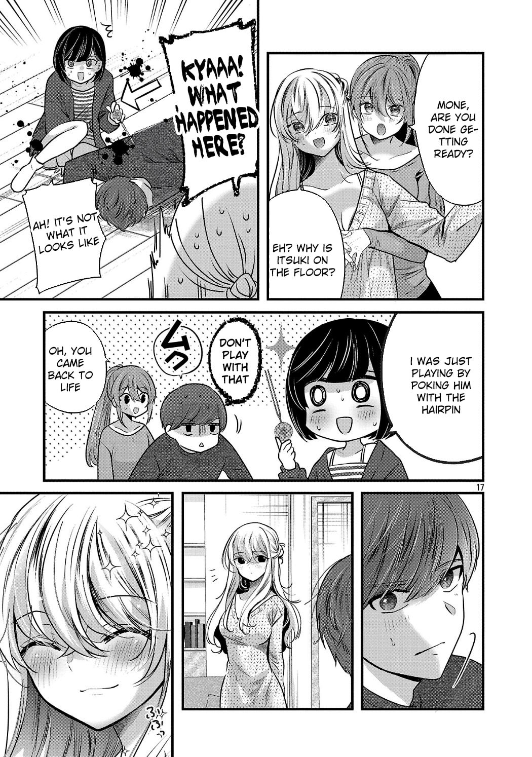 Three Sisters in Love with You Chapter 32 page 17 - 