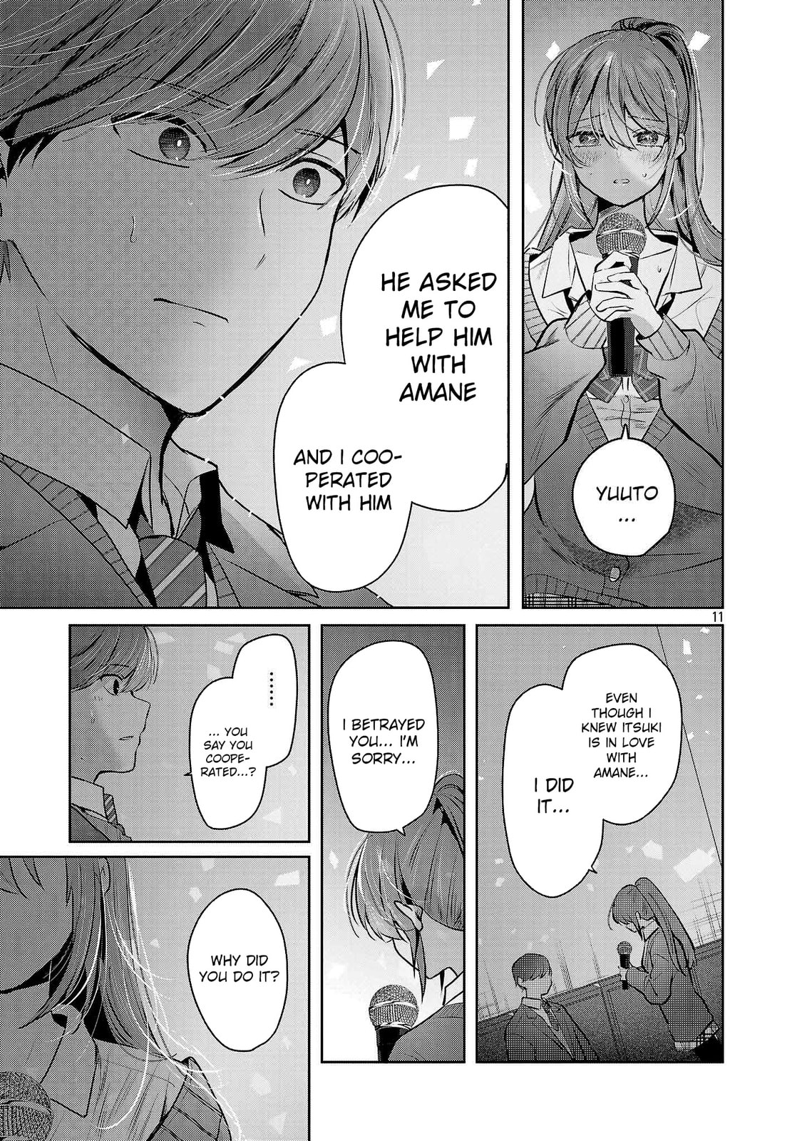Three Sisters in Love with You Chapter 34 page 12 - 
