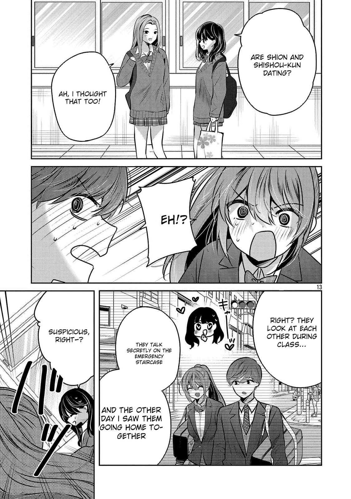 Three Sisters in Love with You Chapter 35 page 14 - 
