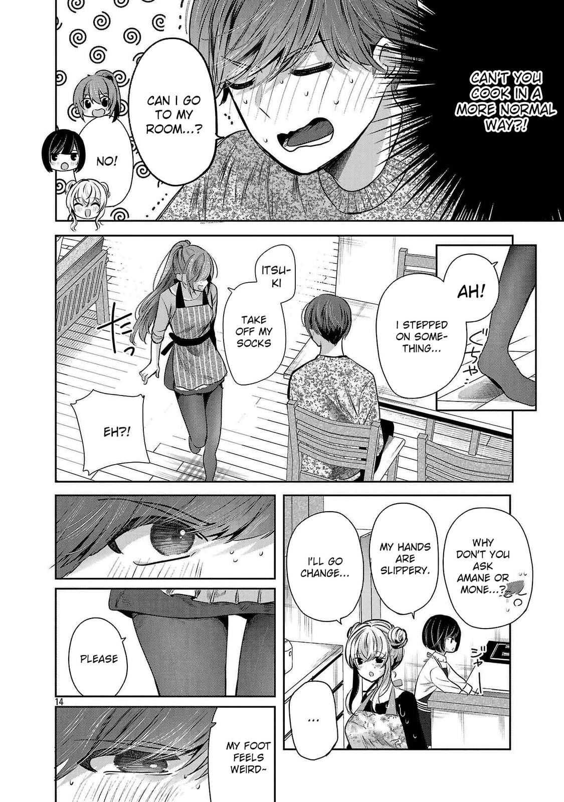 Three Sisters in Love with You Chapter 36 page 14 - 