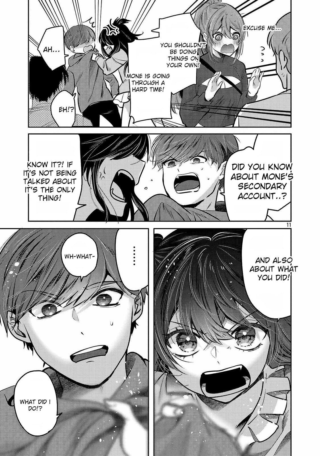 Three Sisters in Love with You Chapter 37 page 12 - 