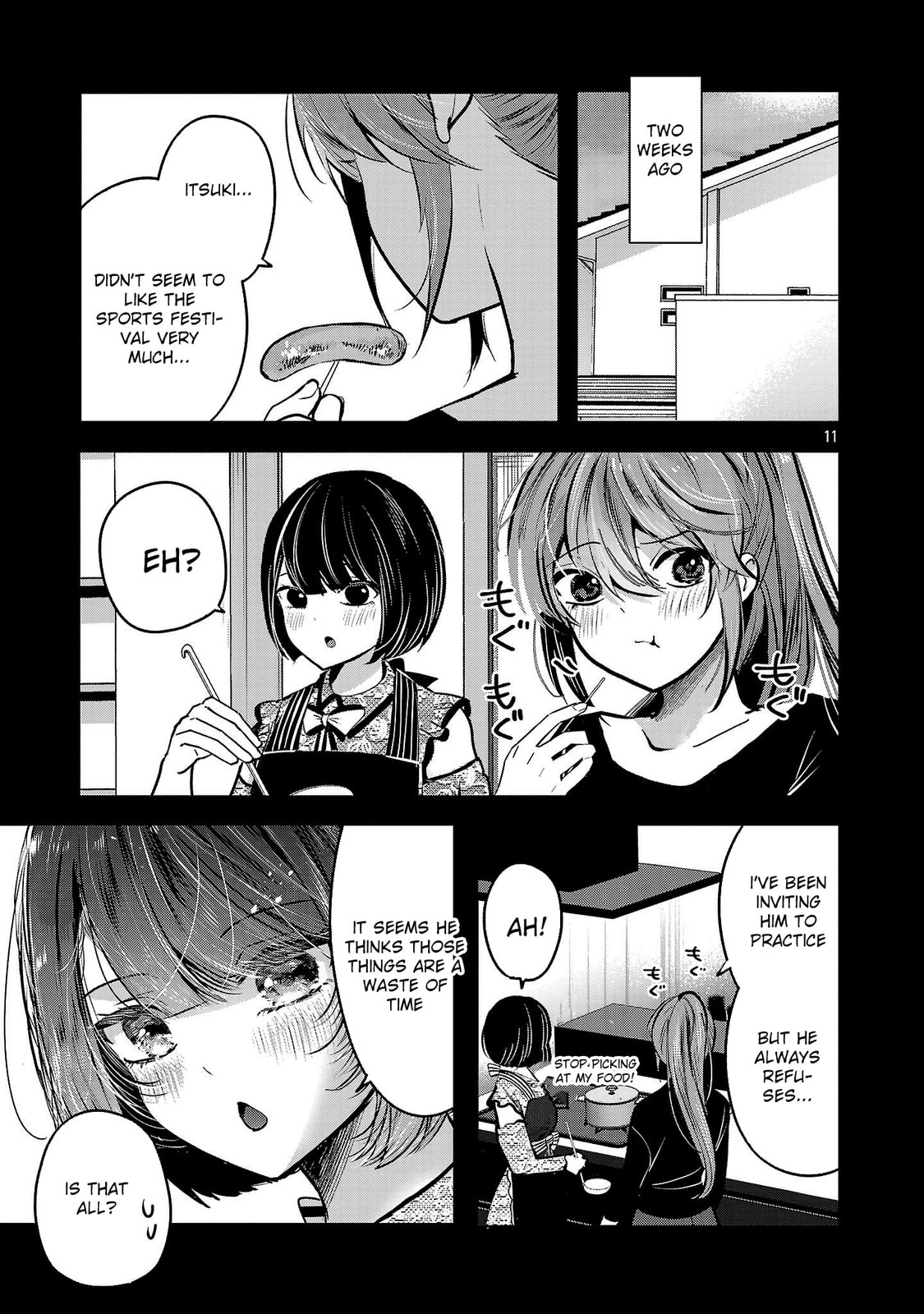 Three Sisters in Love with You Chapter 40 page 12 - 