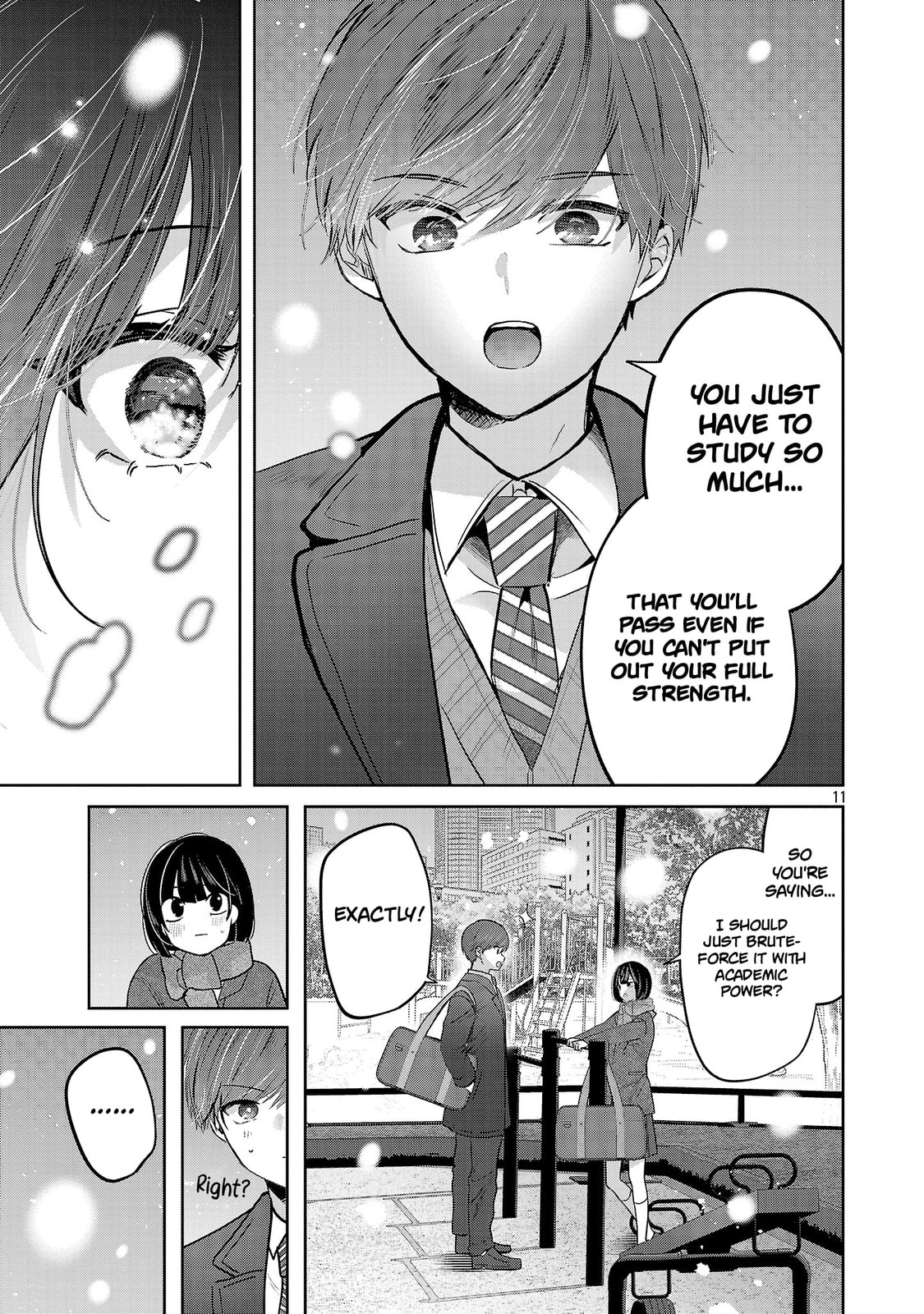 Three Sisters in Love with You Chapter 58 page 12 - 