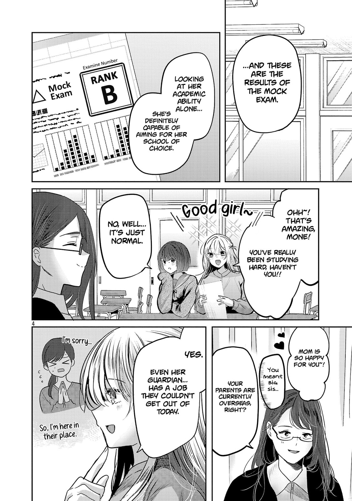 Three Sisters in Love with You Chapter 58 page 5 - 