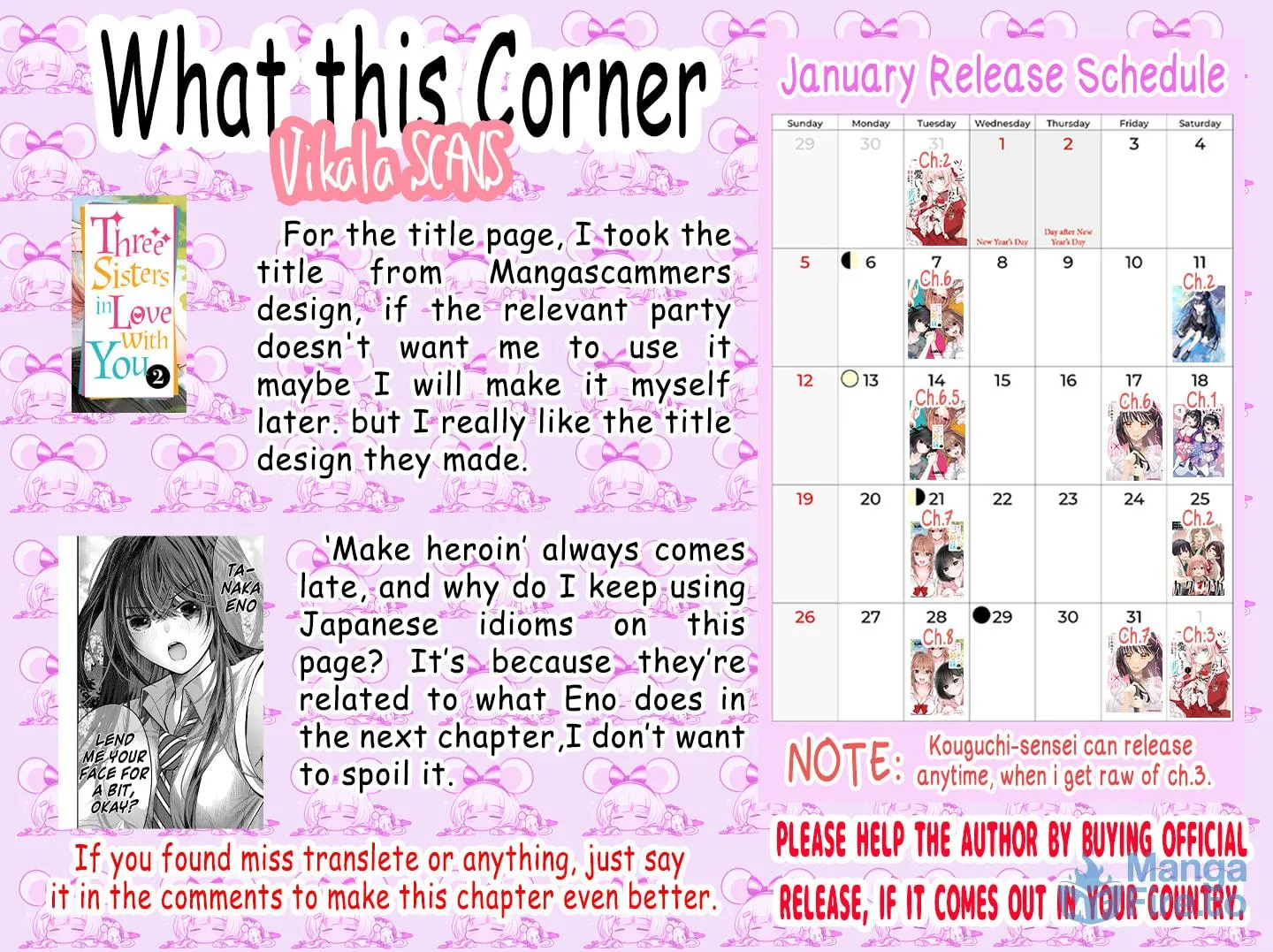 Three Sisters in Love with You Chapter 7 page 59 - 