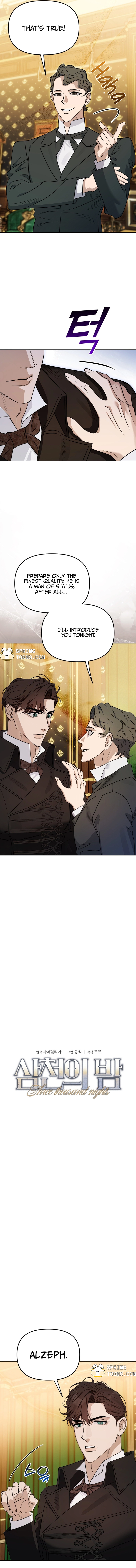 Three Thousand Nights (Kong Baek) Chapter 2 page 5 - 