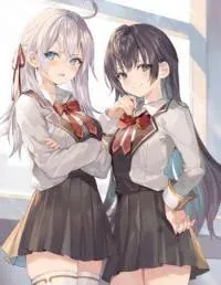 Alya, Who Sits Next to Me, Sometimes Whispers Sweet Nothings in Russian manga cover