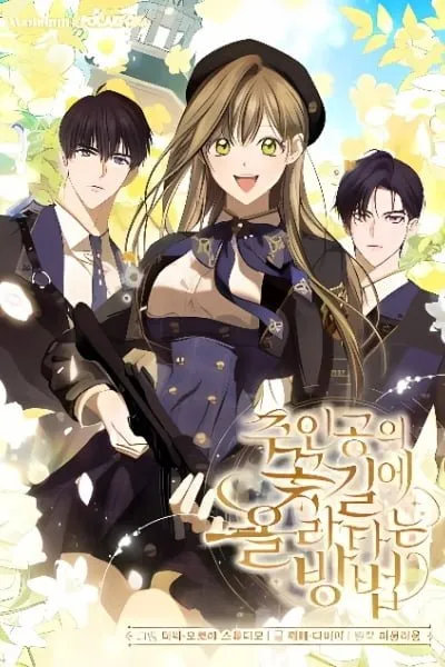 How to Get on the Main Character’s Flower Path manga cover