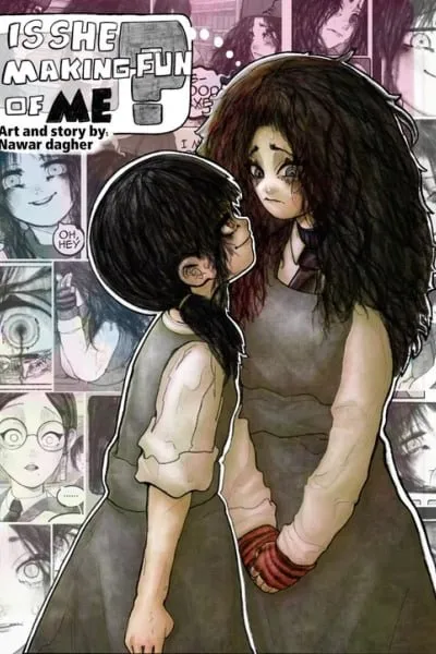 Is she making fun of me? manga cover