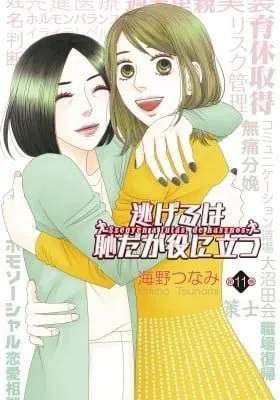 Nigeru wa Haji da ga Yaku ni Tatsu manga cover