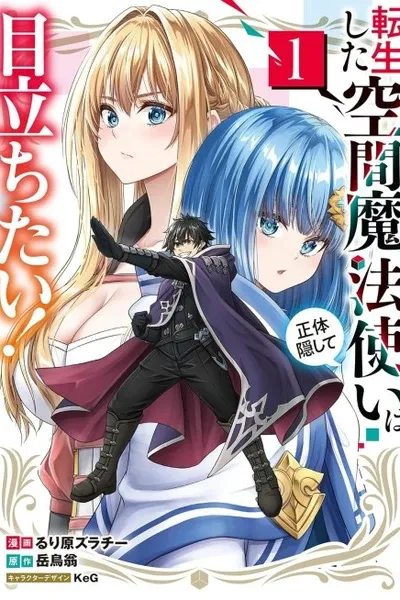 The Reincarnated Dimensional Mage Wants to Stand Out While Keeping His Identity Hidden manga cover