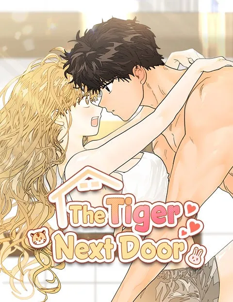 The tiger next door manga cover