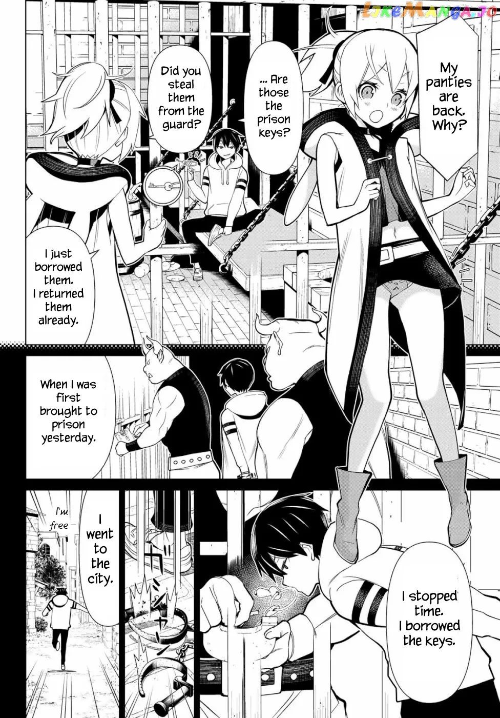 Time Stop Brave  A Game Setting to Save the World in Three Days is Way too Short Chapter 1 page 4 - 