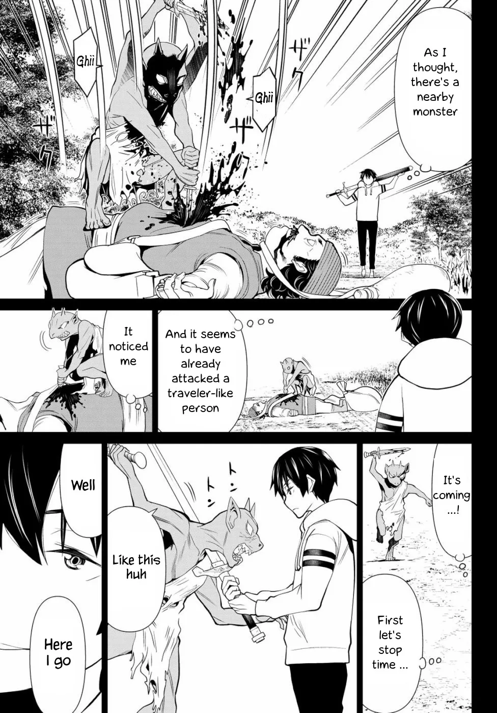 Time Stop Brave Chapter 1 page 21 - 