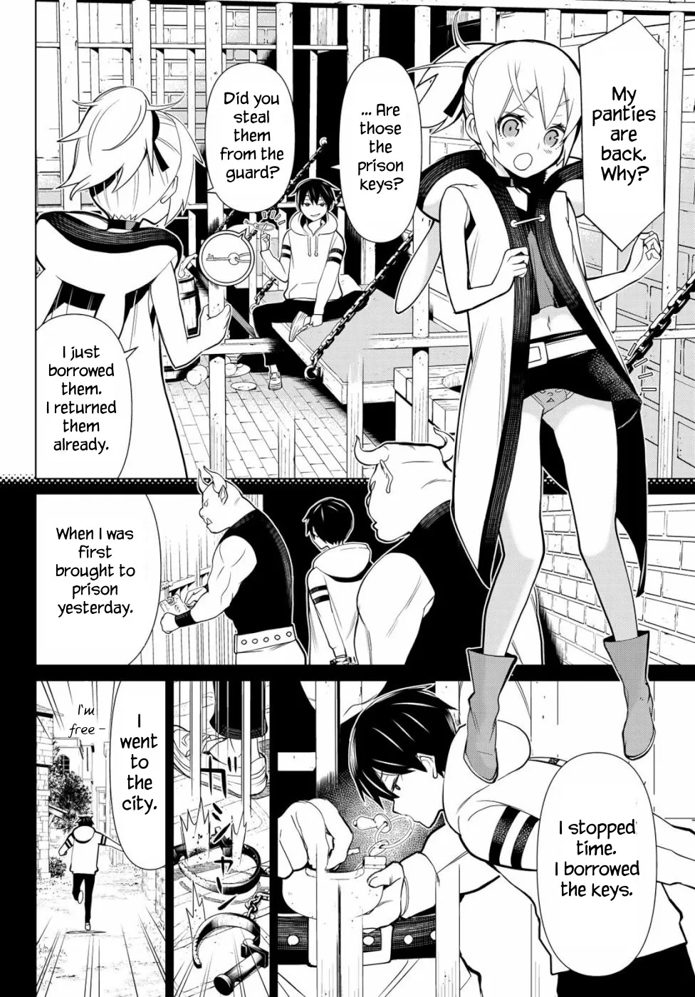 Time Stop Brave Chapter 1 page 4 - 